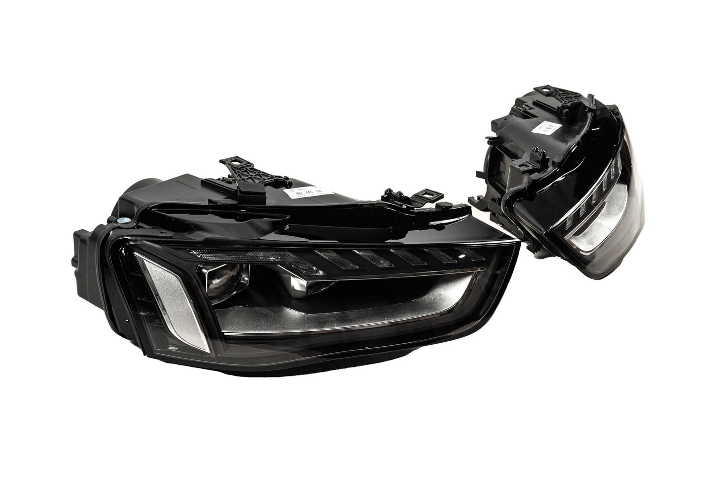 Front Headlights FullLed (2012-2015, Halogen to LED, 2 pcs) for Audi A4 B8 2007-2015 - image 3