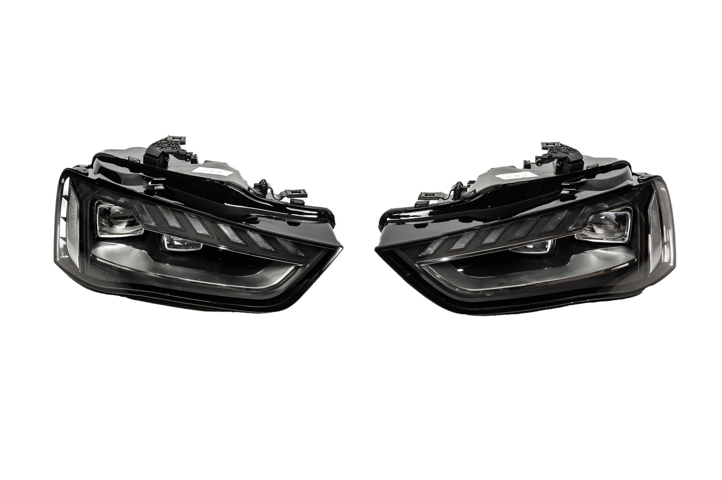 Front Headlights FullLed (2012-2015, Halogen to LED, 2 pcs) for Audi A4 B8 2007-2015 - image 1