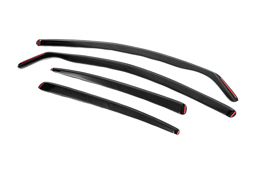 In-Channel Wind Deflectors SD (Esa, 4 pcs) for Volkswagen Passat B6 2006-2012 - image 2