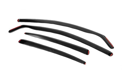 In-Channel Wind Deflectors SD (Esa, 4 pcs) for Volkswagen Passat B6 2006-2012 - image 2