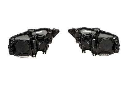 Front Headlights FullLed (2012-2015, Halogen to LED, 2 pcs) for Audi A4 B8 2007-2015 - image 4