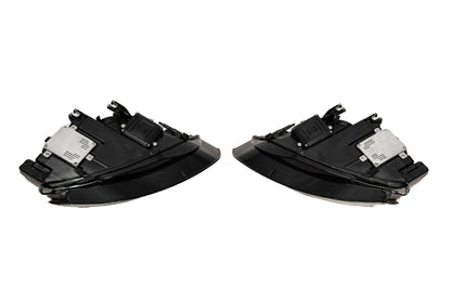 Front Headlights FullLed (2012-2015, Halogen to LED, 2 pcs) for Audi A4 B8 2007-2015 - image 5