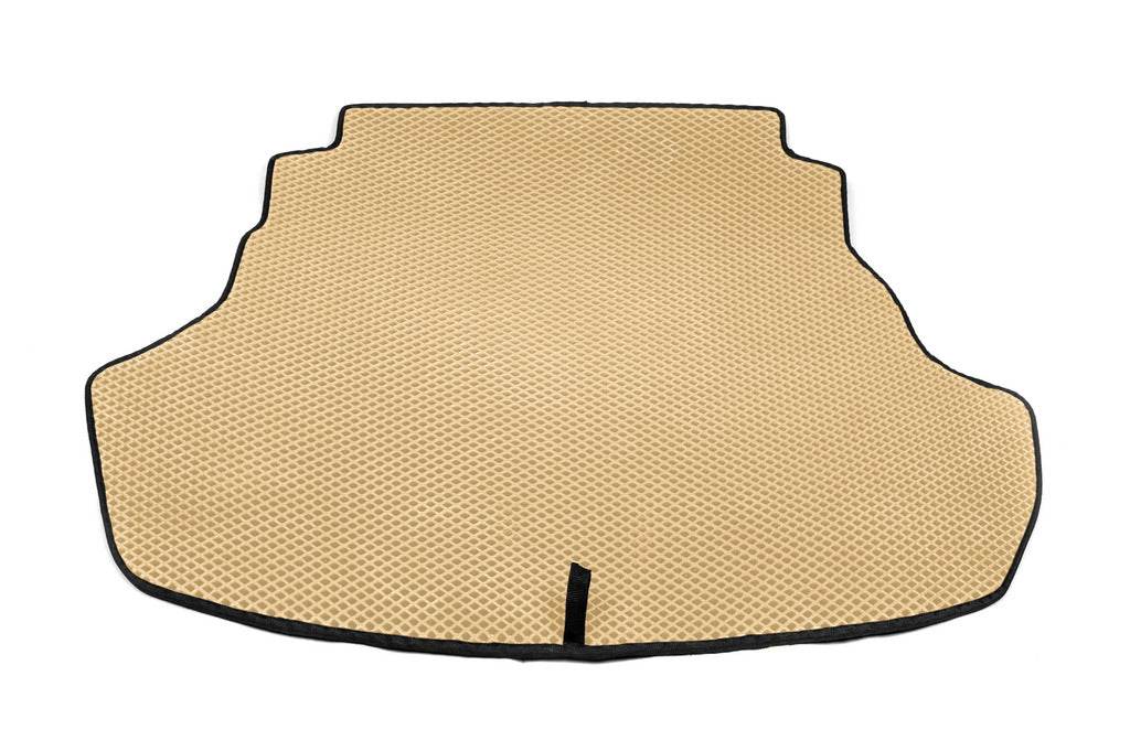 Trunk mat (EVA, Beige) for Toyota Camry 2011-2018 - Reelken Auto