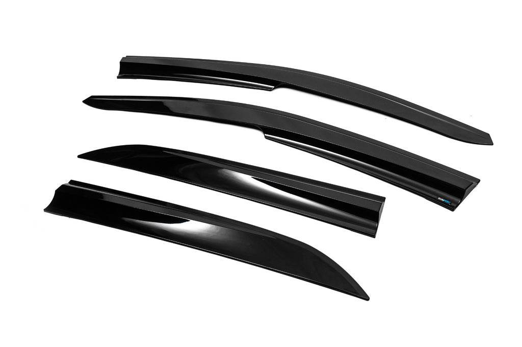 Windbreakers (4 pcs, Sunplex Sport) for Toyota Corolla 2007-2013 - Reelken Auto