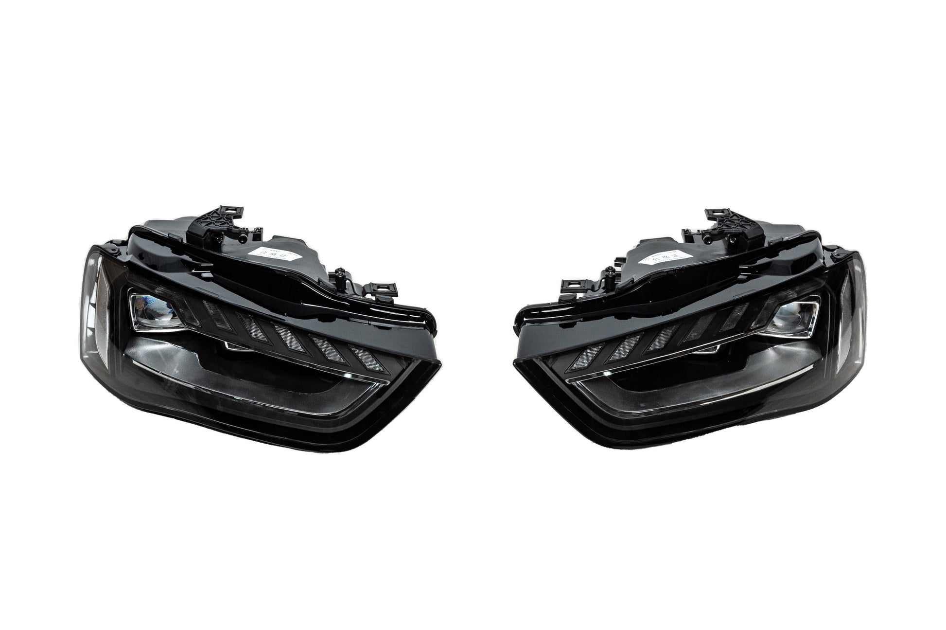 Front Full LED Headlights (2012-2015, Xenon to LED, 2 pcs) for Audi A4 B8 2007-2015 - image 1