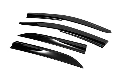 Window Deflectors (4 pcs, Sunplex Sport) for Toyota Corolla 2007-2013 - image 10