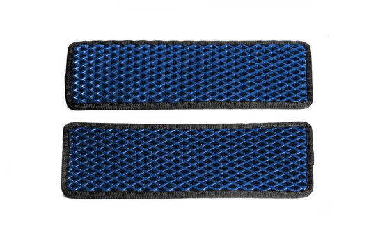 Doormats (2 pcs., EVA, Blue) for Renault Master 2011-2023 - Reelken Auto
