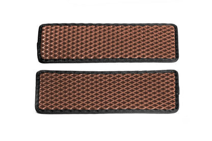 EVA Door Sill Mats (2 pcs, Brown) for Opel Movano 2010-2021 - image 1