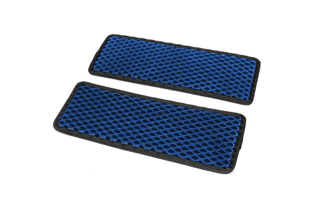 Doormats (2 pcs., EVA, Blue) for Renault Master 2011-2023 - Reelken Auto