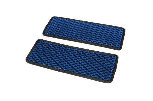 Doormats (2 pcs., EVA, Blue) for Renault Master 2011-2023 - Reelken Auto