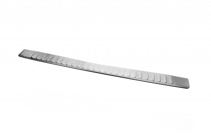Cover on the rear bumper with a bend (Carmos V2, stainless steel) for Mercedes Vito W639 2004-2014 - Reelken Auto