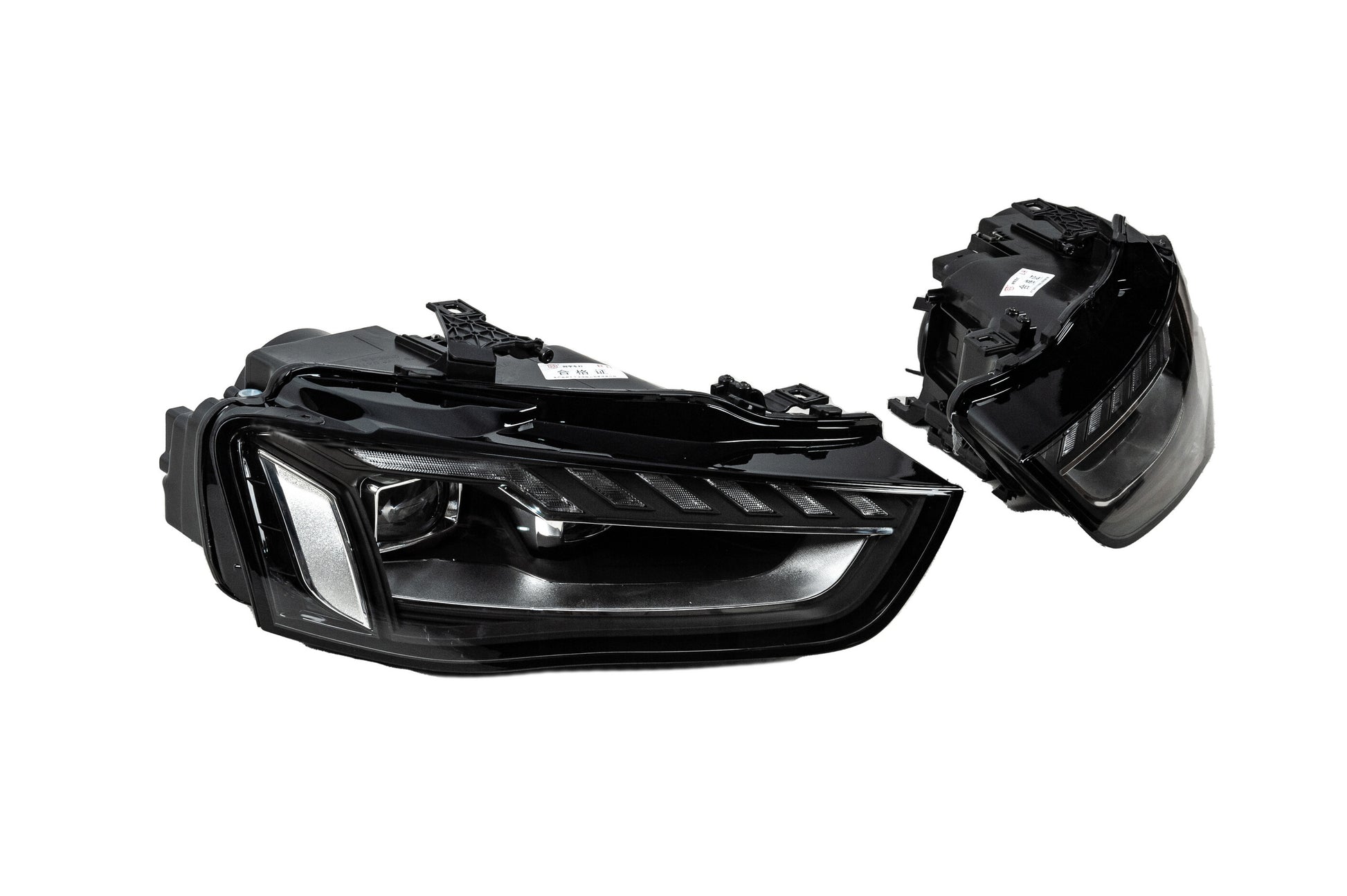 Front Full LED Headlights (2012-2015, Xenon to LED, 2 pcs) for Audi A4 B8 2007-2015 - image 3