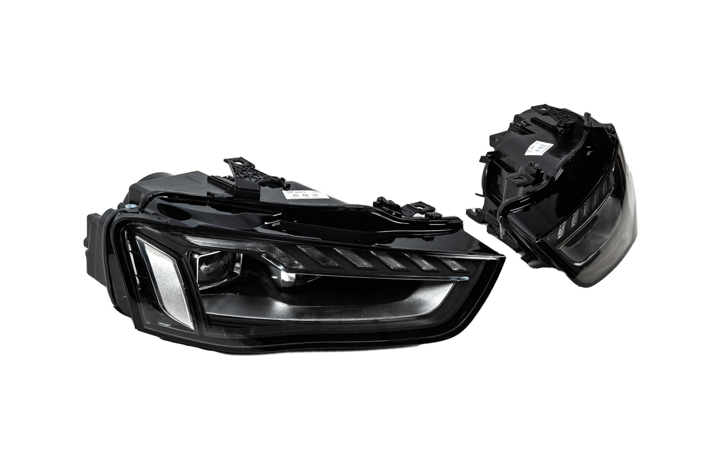 Front Full LED Headlights (2012-2015, Xenon to LED, 2 pcs) for Audi A4 B8 2007-2015 - image 3