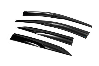 Window Deflectors (4 pcs, Sunplex Sport) for Toyota Corolla 2013-2019 - image 5