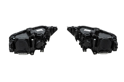 Front Full LED Headlights (2012-2015, Xenon to LED, 2 pcs) for Audi A4 B8 2007-2015 - image 4