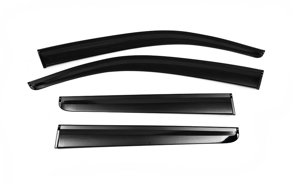 Window Deflectors (4 pcs, Sunplex Sport) for Toyota Hilux 2015- - image 3