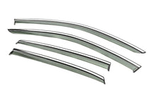 Window Deflectors with Chrome Trim Niken Luxury (4 pcs) for Volkswagen Jetta 2018- - image 2