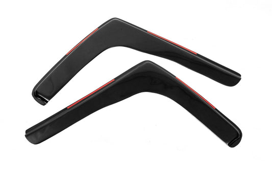 In-channel window deflectors (Esa, 2 pcs) for Ford Custom 2013-2022 - image 1