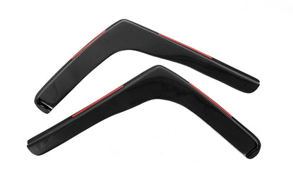 In-channel window deflectors (Esa, 2 pcs) for Ford Custom 2013-2022 - image 1