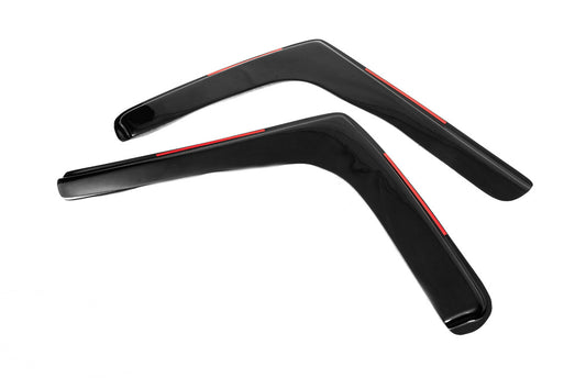 In-channel window deflectors (Esa, 2 pcs) for Ford Custom 2013-2022 - image 2