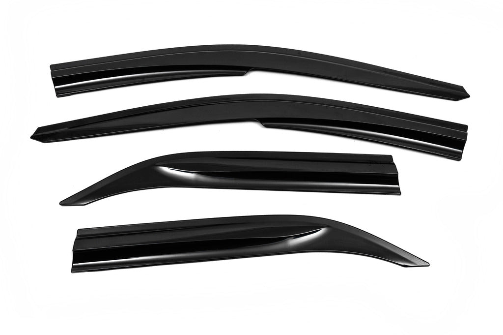 Window Deflectors Sunplex Sport (2011-2018 EU / 2011-2014 USA, 4 pcs) for Toyota Camry 2011-2018 - image 4