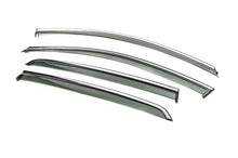 Window Deflectors with Chrome Trim Niken Luxury (HB, 4 pcs) for Volkswagen Golf 8 2019- - image 2