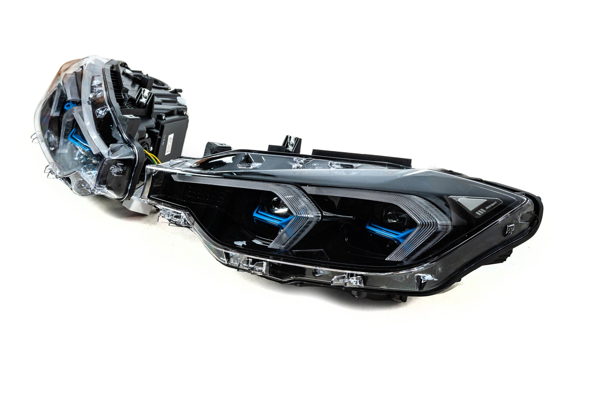 Front Headlights G20-Style 2012-2015 (2 pcs, for halogen version) for BMW 3 Series F-30/31/34 2012-2019 - image 2