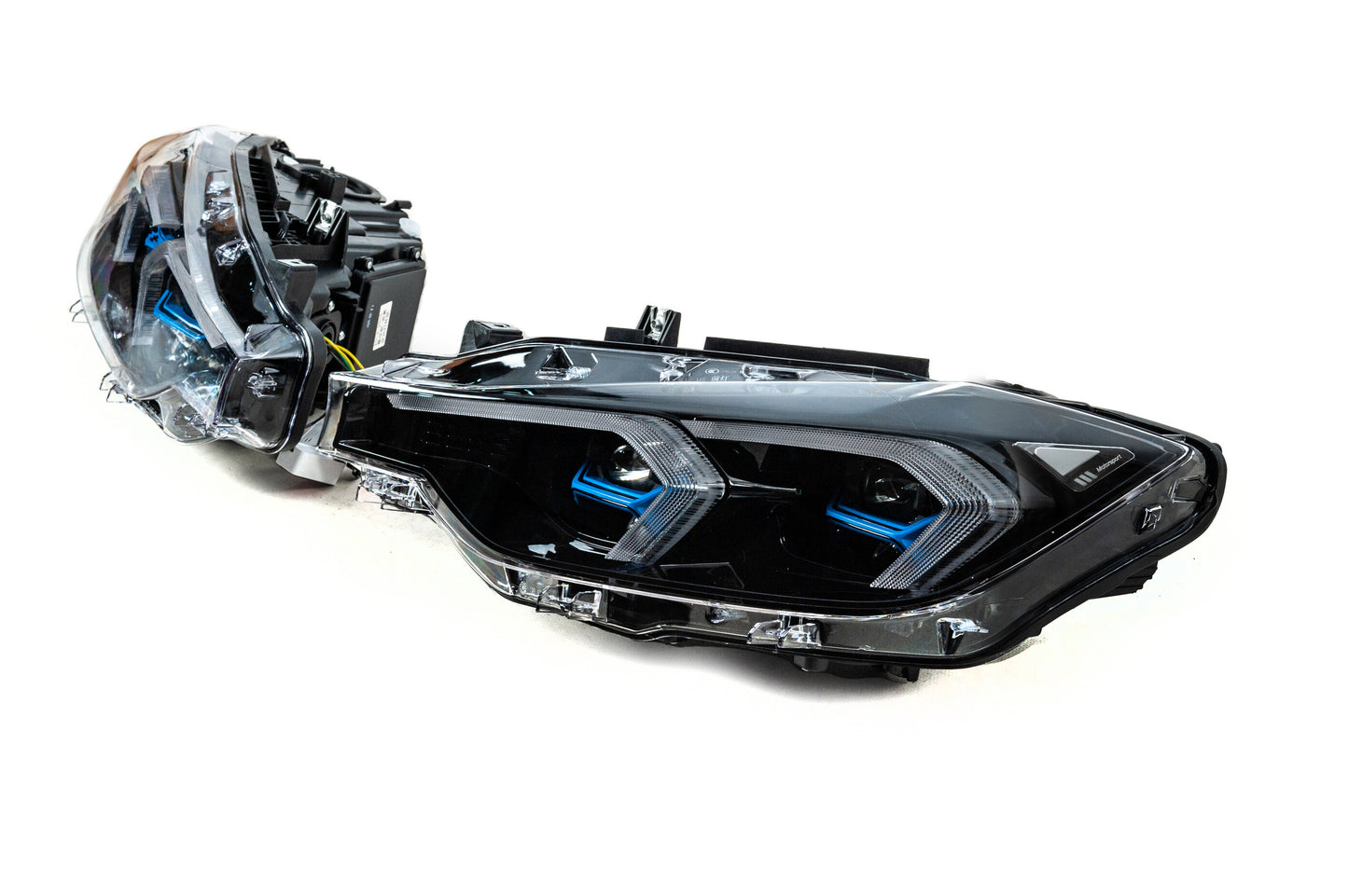 Front Headlights G20-Style 2012-2015 (2 pcs, for halogen version) for BMW 3 Series F-30/31/34 2012-2019 - image 2