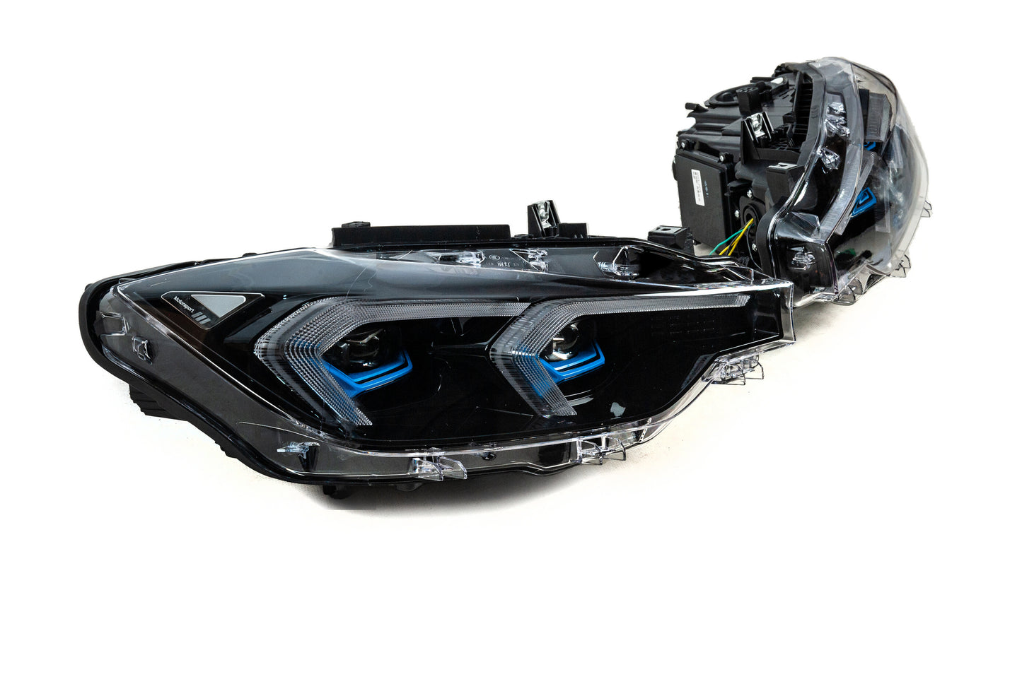 Front Headlights G20-Style 2012-2015 (2 pcs, for halogen version) for BMW 3 Series F-30/31/34 2012-2019 - image 3