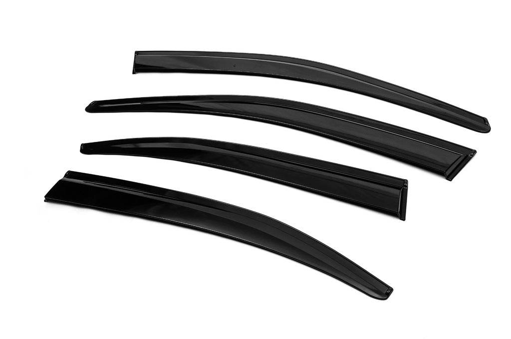 Visors SD (4 pcs, Sunplex Sport) for Skoda Superb 2015-2024 - Reelken Auto