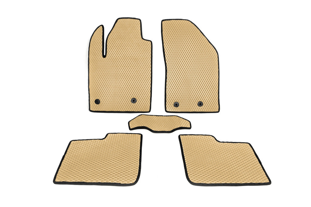 EVA Floor Mats (Beige) for Fiat 500X 2014-2024 - image 1