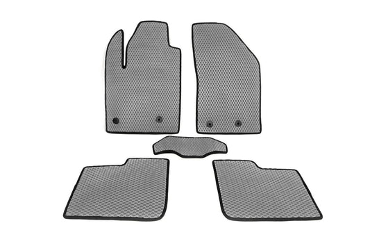 EVA Floor Mats (Gray) for Fiat 500X 2014-2024 - image 1