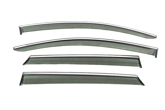 Niken Luxury chrome windbreakers (4 pcs) for Toyota bZ4X - image 1