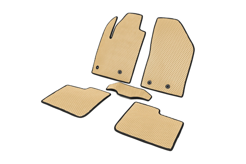 EVA Floor Mats (Beige) for Fiat 500X 2014-2024 - image 2