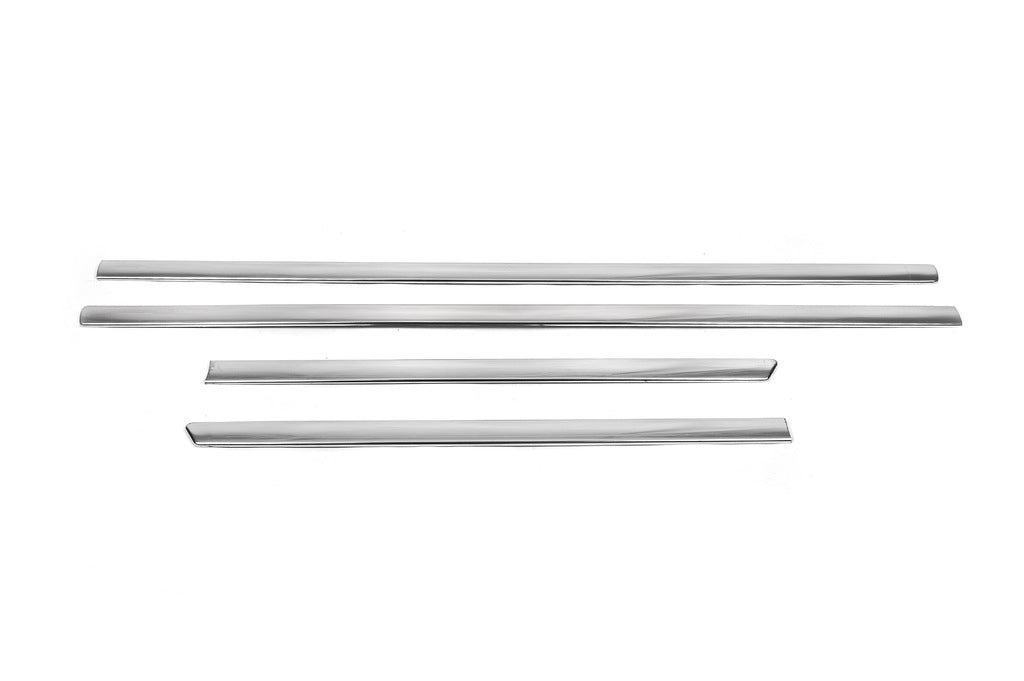 Door molding (4 pieces, stainless steel) for Volkswagen Bora 1998-2004 - image 1