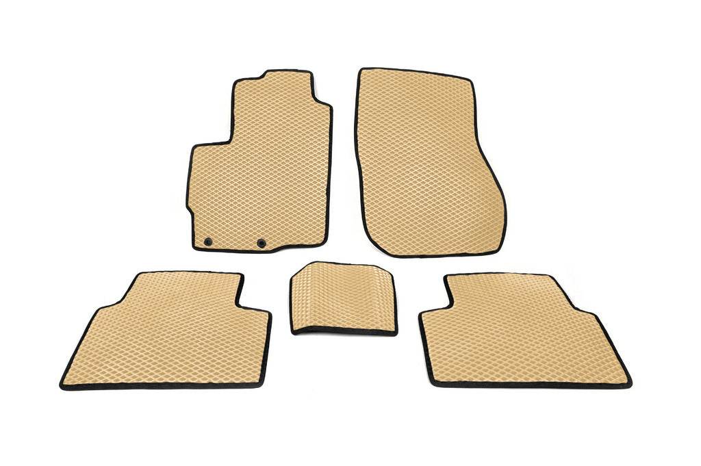 EVA mats (Beige) for Mitsubishi Outlander 2006-2012 - Reelken Auto