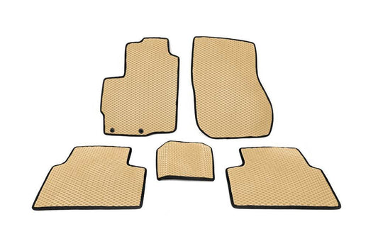 EVA mats (Beige) for Mitsubishi Outlander 2006-2012 - Reelken Auto
