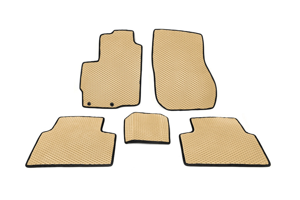 EVA Floor Mats (Beige) for Mitsubishi Eclipse Cross 2017- - image 1