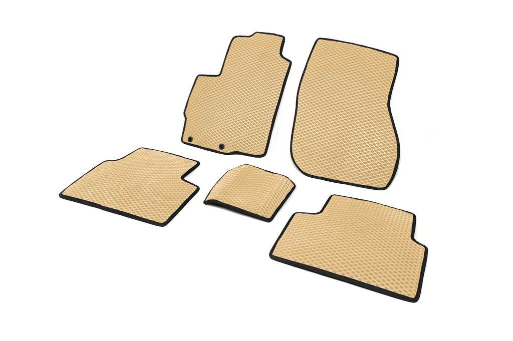 EVA mats (Beige) for Mitsubishi Outlander 2006-2012 - Reelken Auto