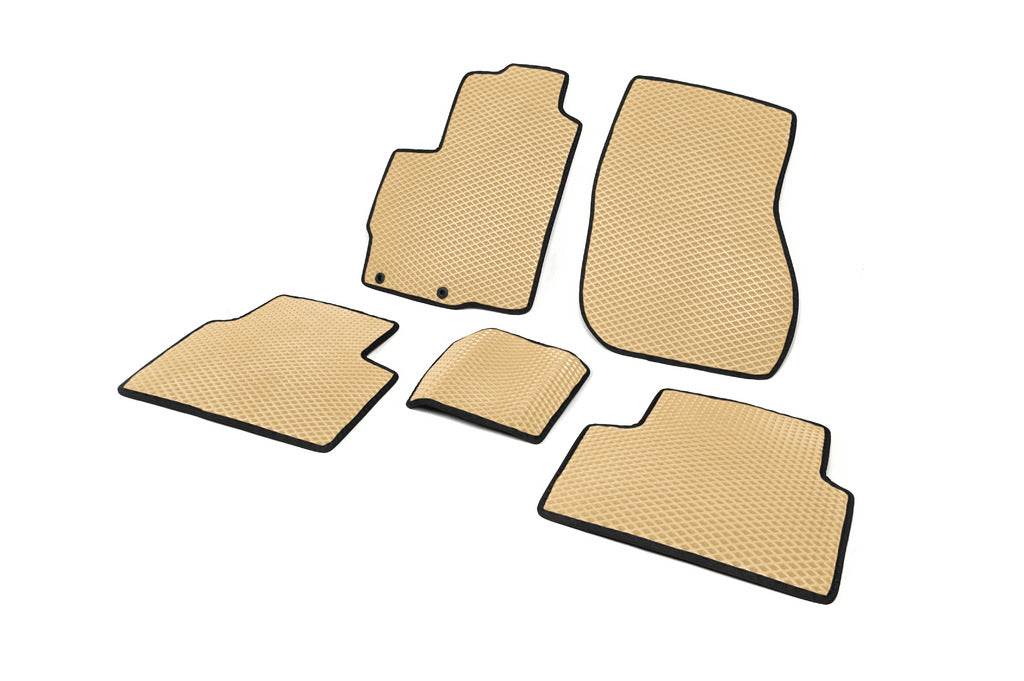 EVA Floor Mats (Beige) for Peugeot 4007 2007-2013 - image 2