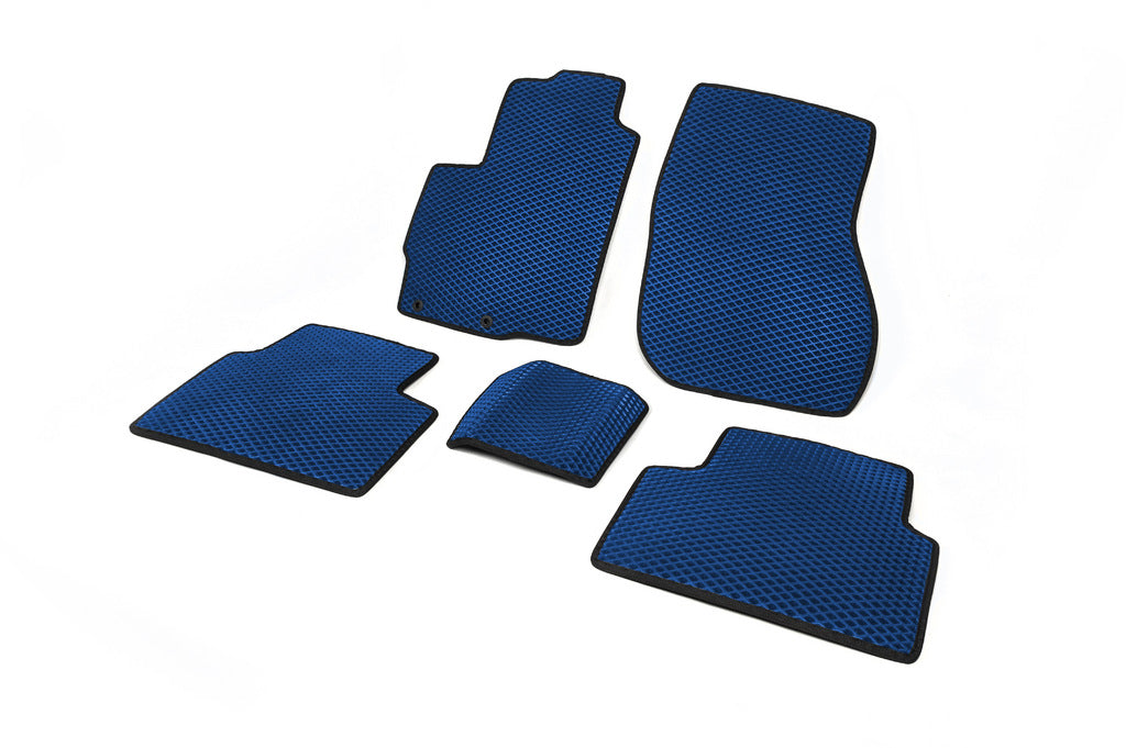 EVA Floor Mats (Blue) for Mitsubishi Outlander 2006-2012 - image 2
