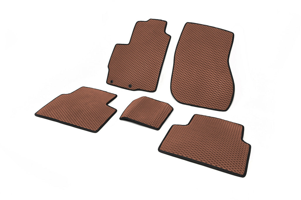 EVA Floor Mats (Brown) for Peugeot 4007 2007-2013 - image 2