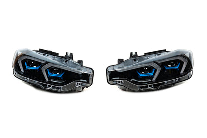 Front Headlights G20-Style 2012-2015 (2 pcs, for halogen version) for BMW 3 Series F-30/31/34 2012-2019 - image 1