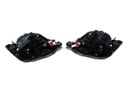Front Headlights G20-Style 2012-2015 (2 pcs, for halogen version) for BMW 3 Series F30/F31 2012-2019 - image 8