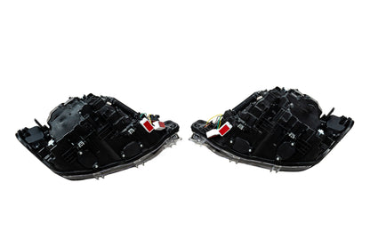 Front Headlights G20-Style 2012-2015 (2 pcs, for halogen version) for BMW 3 Series F-30/31/34 2012-2019 - image 8