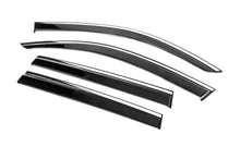 Window Deflectors with Chrome Trim Niken Luxury (4 pcs) for Subaru Forester 2018-2024 - image 2