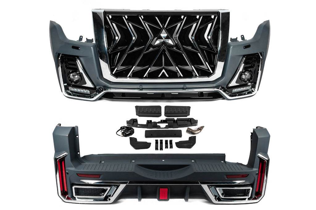 Black Hawk body kits for Mitsubishi Pajero Wagon IV - Reelken Auto