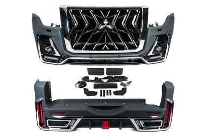Black Hawk body kits for Mitsubishi Pajero Wagon IV - Reelken Auto