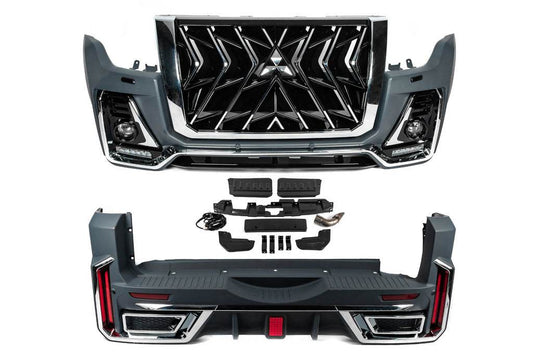 Black Hawk body kits for Mitsubishi Pajero Wagon IV - Reelken Auto