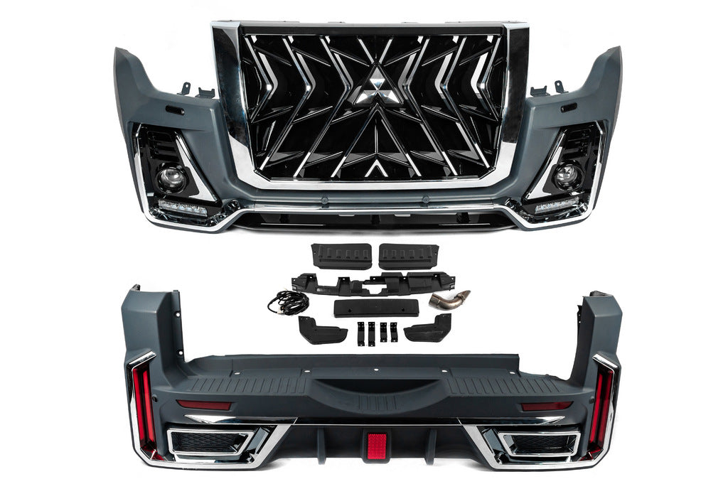 Body Kit Black Hawk for Mitsubishi Pajero Wagon IV 2006-2021 - image 4